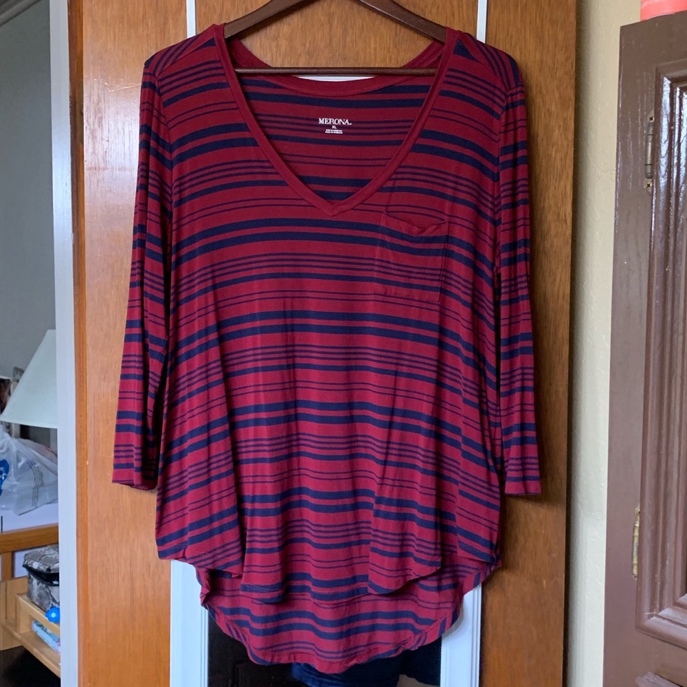 Merona striped top